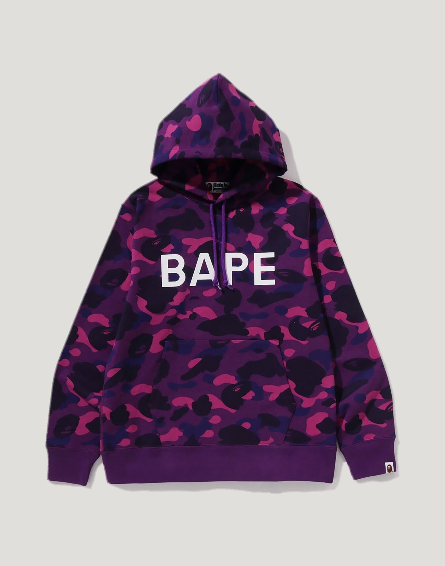 COLOR CAMO BAPE PULLOVER HOODIE MENS