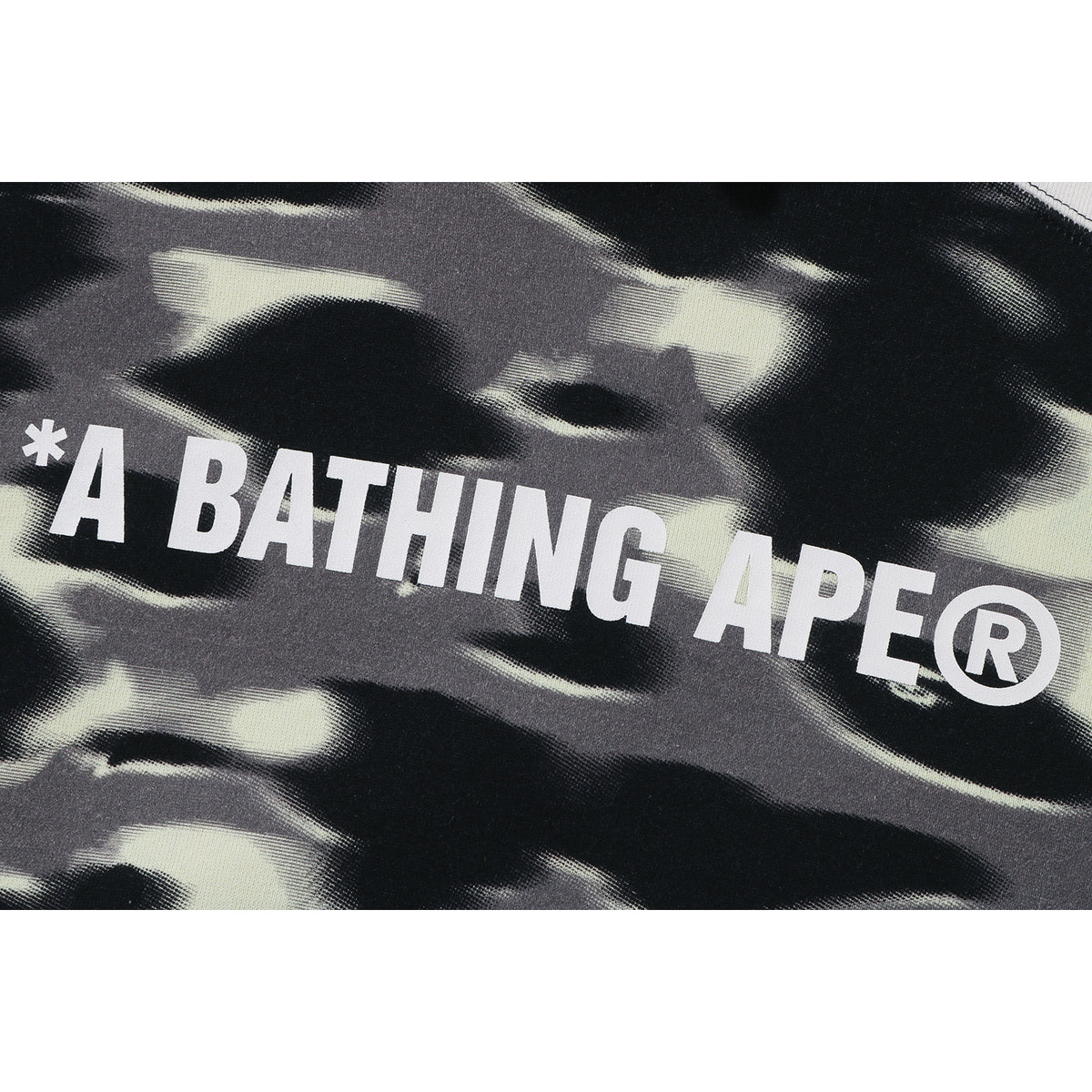 SCREEN CAMO FOOTBALL LOGO RELAXED FIT PULLOVER HOODIE MENS