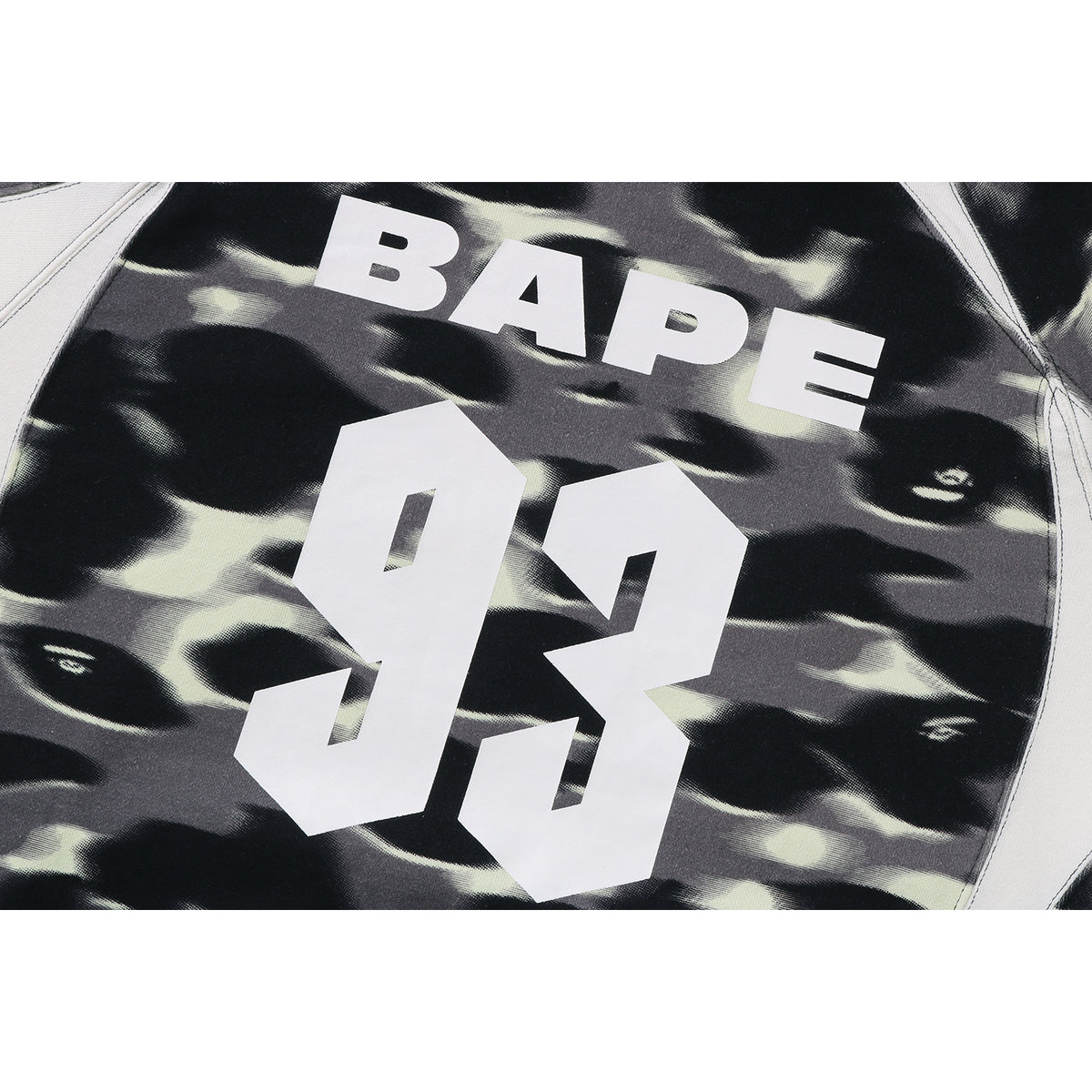 SCREEN CAMO FOOTBALL LOGO RELAXED FIT PULLOVER HOODIE MENS