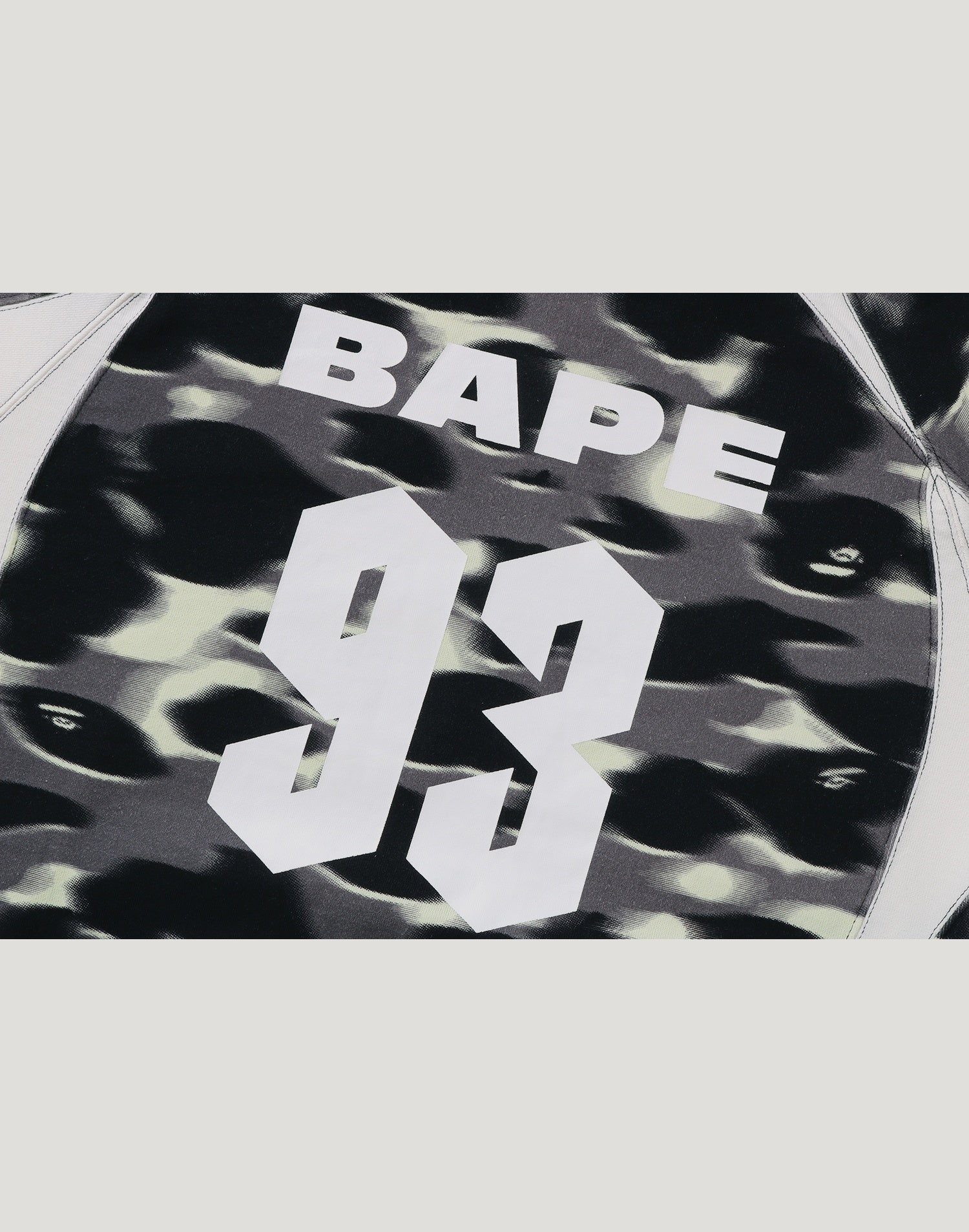 SCREEN CAMO FOOTBALL LOGO RELAXED FIT PULLOVER HOODIE MENS