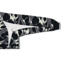 SCREEN CAMO FOOTBALL LOGO RELAXED FIT PULLOVER HOODIE MENS