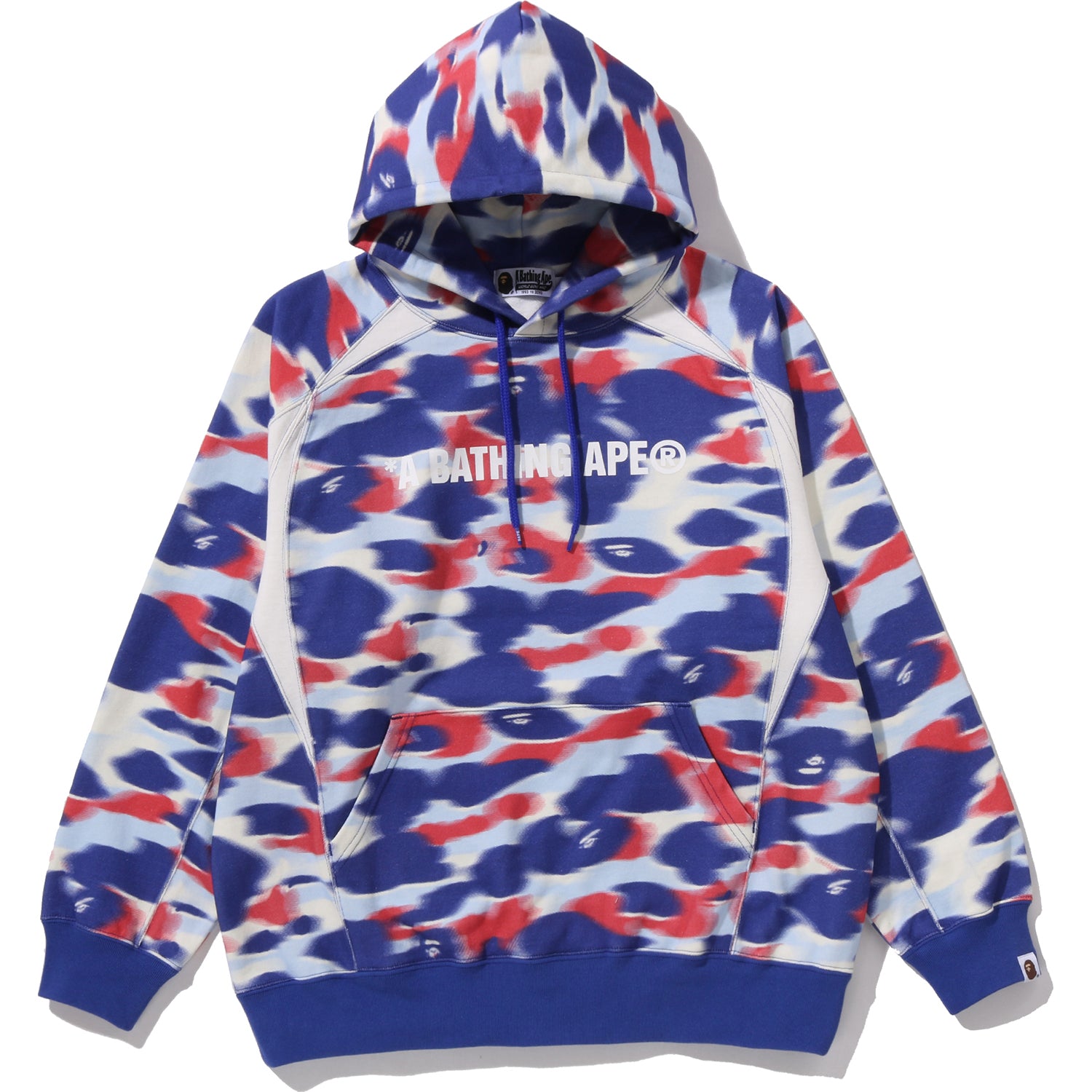 SCREEN CAMO FOOTBALL LOGO RELAXED FIT PULLOVER HOODIE MENS – us
