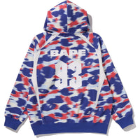 SCREEN CAMO FOOTBALL LOGO RELAXED FIT PULLOVER HOODIE MENS