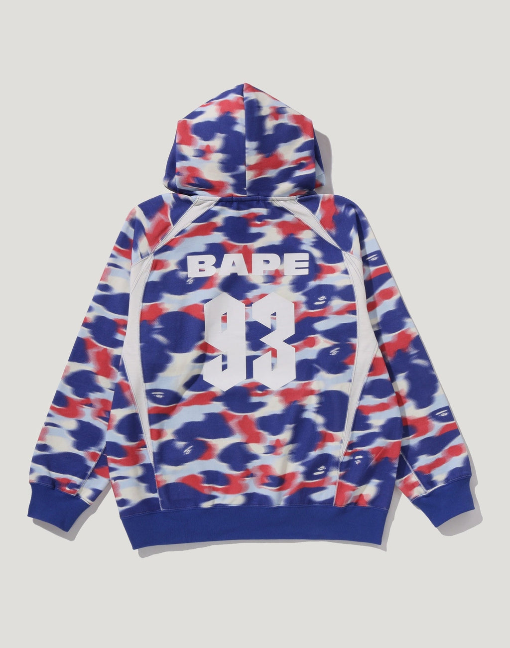SCREEN CAMO FOOTBALL LOGO RELAXED FIT PULLOVER HOODIE MENS