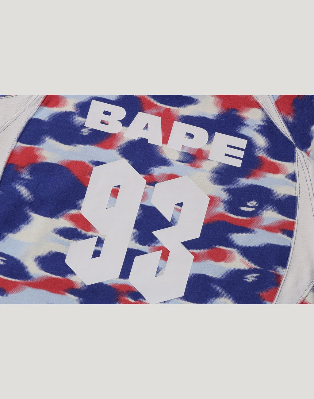 SCREEN CAMO FOOTBALL LOGO RELAXED FIT PULLOVER HOODIE MENS