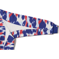 SCREEN CAMO FOOTBALL LOGO RELAXED FIT PULLOVER HOODIE MENS