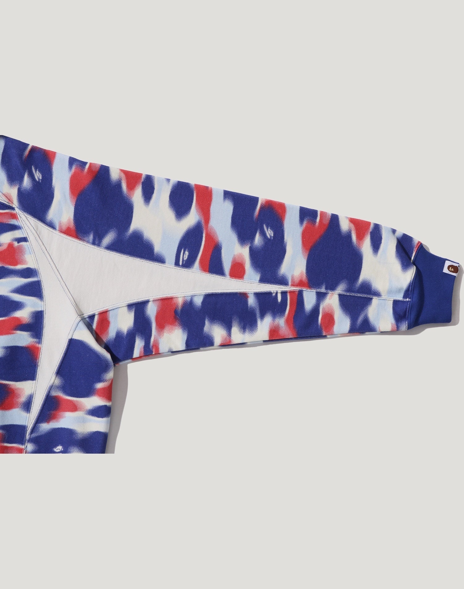 SCREEN CAMO FOOTBALL LOGO RELAXED FIT PULLOVER HOODIE MENS