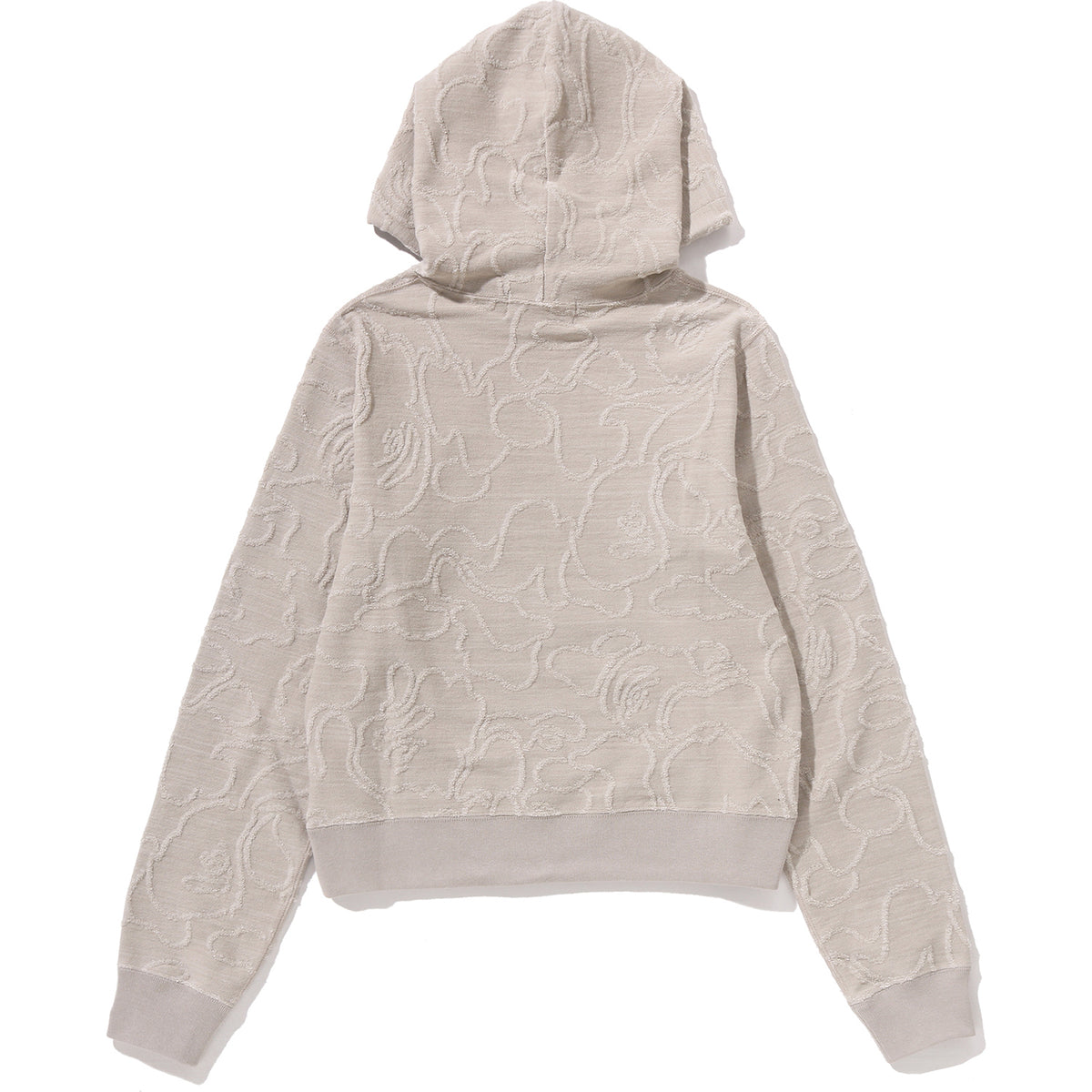 NEON CAMO JACQUARD PULLOVER HOODIE LADIES