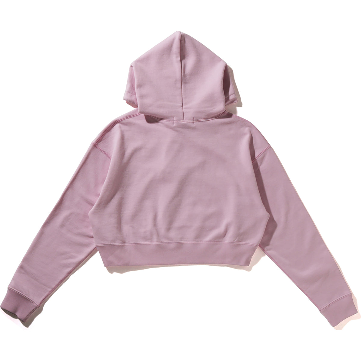 APE HEAD ONE POINT CROPPED PULLOVER HOODIE LADIES