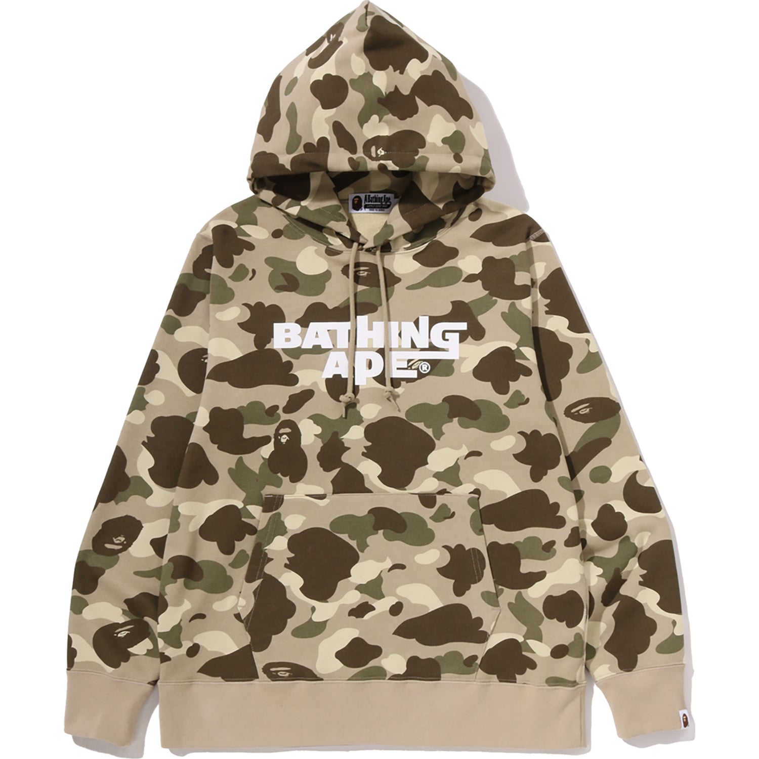 COLOR CAMO PULLOVER HOODIE MENS