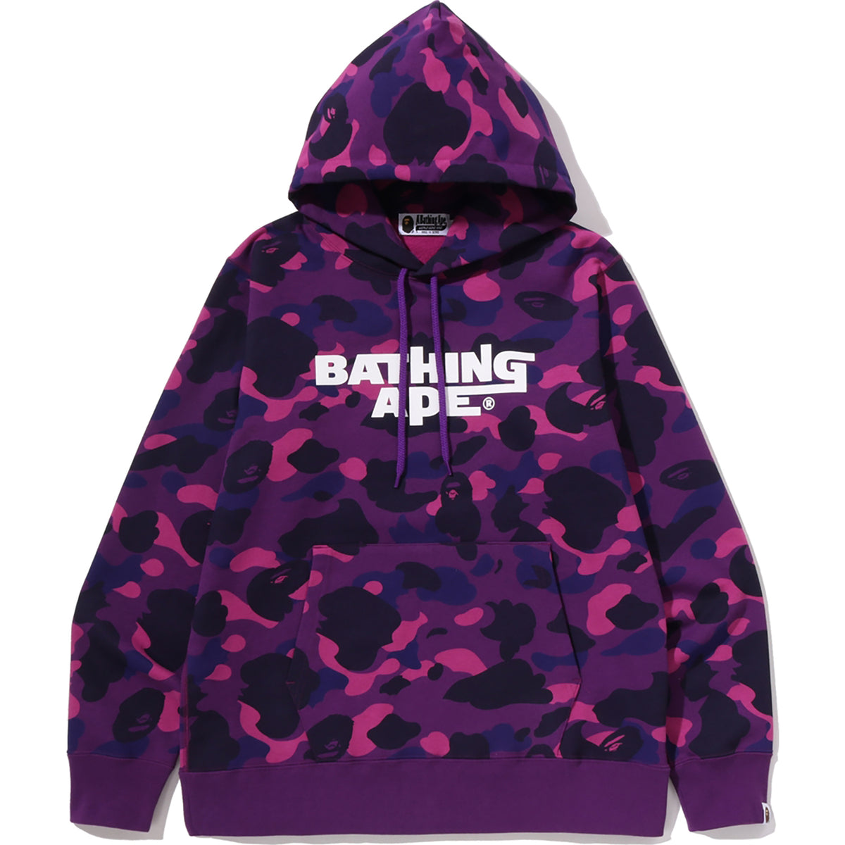 COLOR CAMO PULLOVER HOODIE MENS