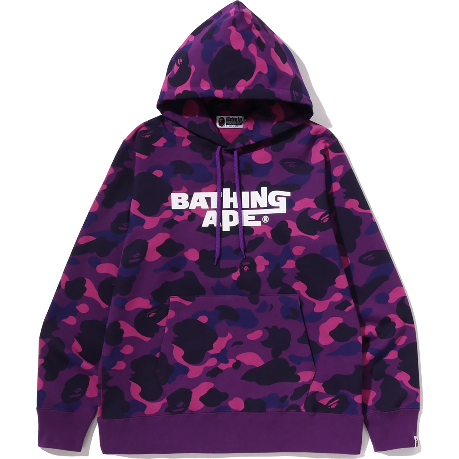 COLOR CAMO PULLOVER HOODIE MENS