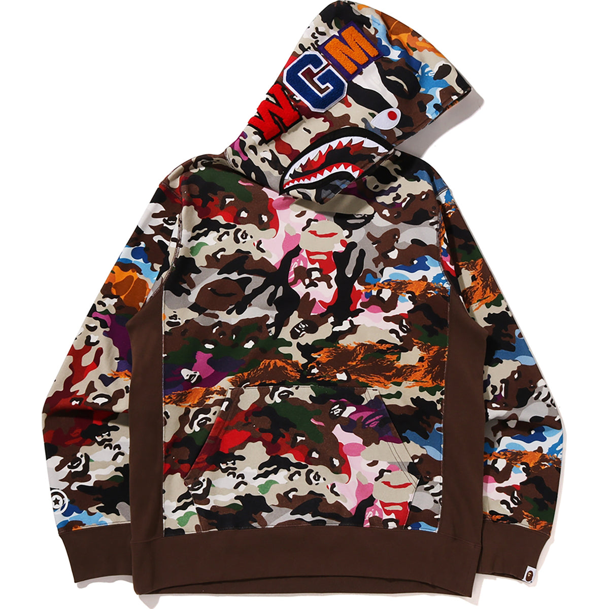HYBRID CAMO SHARK PULLOVER HOODIE M