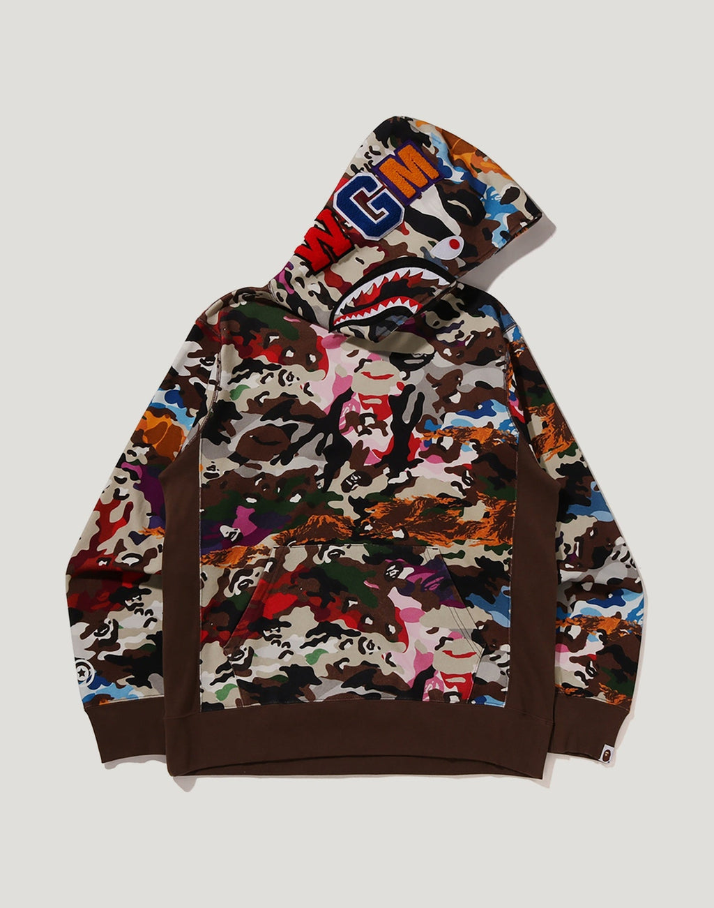 HYBRID CAMO SHARK PULLOVER HOODIE M