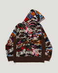 HYBRID CAMO SHARK PULLOVER HOODIE M