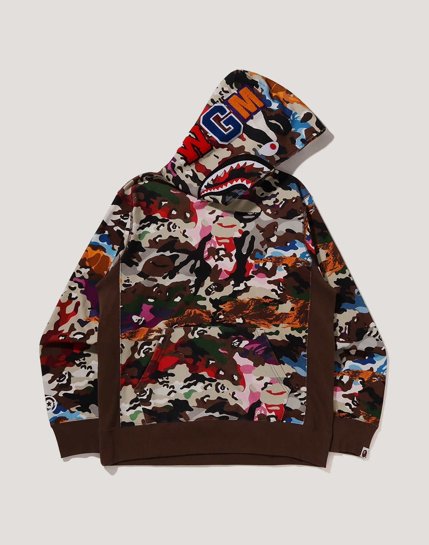 HYBRID CAMO SHARK PULLOVER HOODIE M