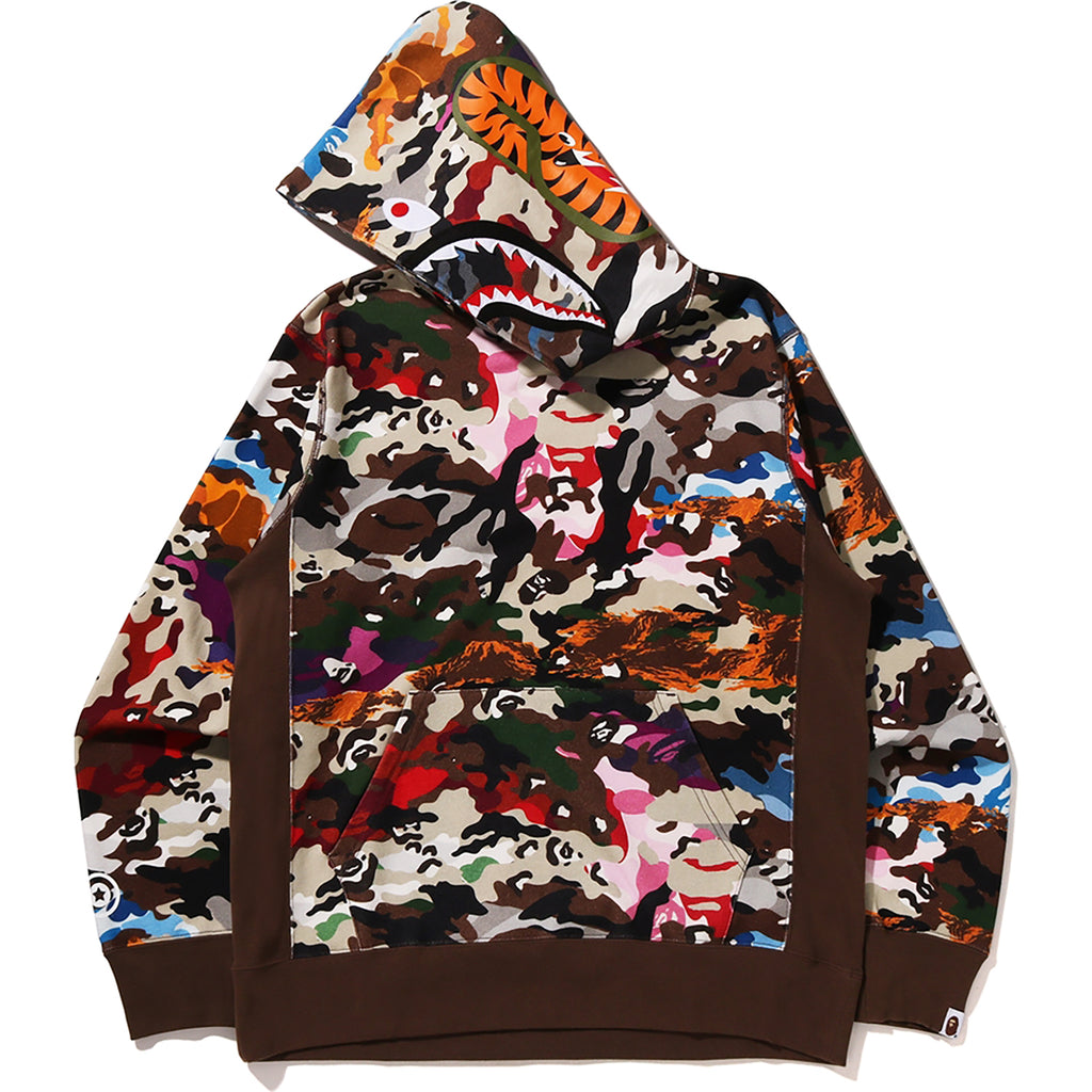 HYBRID CAMO SHARK PULLOVER HOODIE M