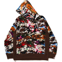 HYBRID CAMO SHARK PULLOVER HOODIE M