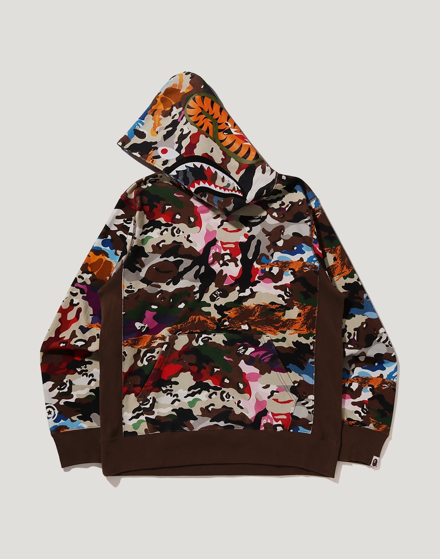 HYBRID CAMO SHARK PULLOVER HOODIE M