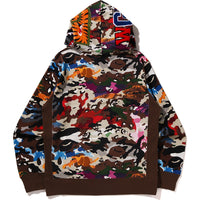 HYBRID CAMO SHARK PULLOVER HOODIE M