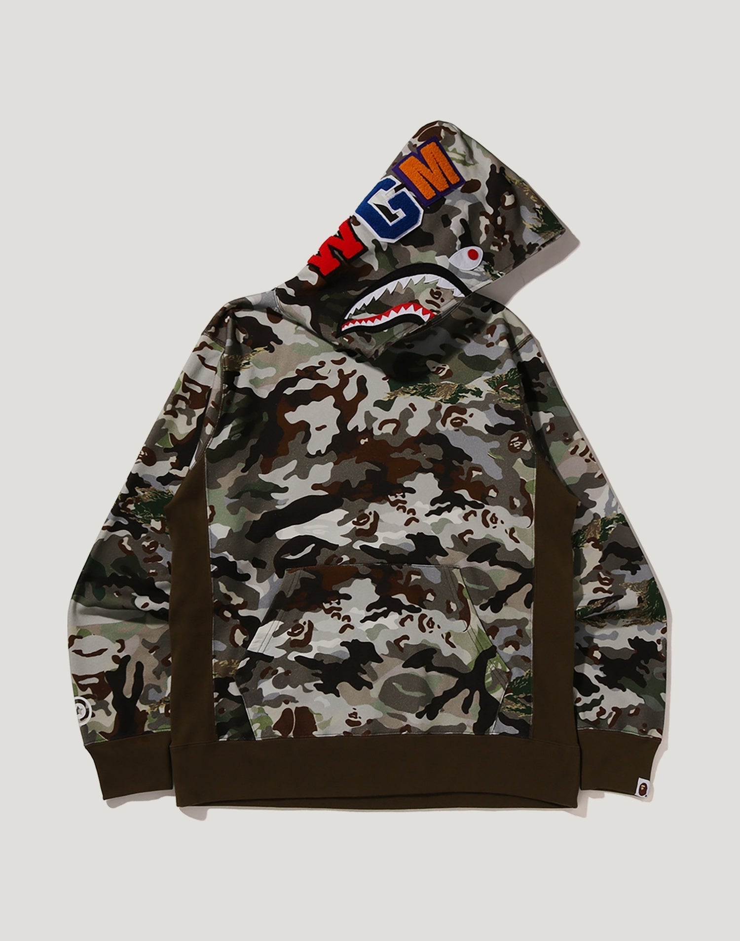 HYBRID CAMO SHARK PULLOVER HOODIE M
