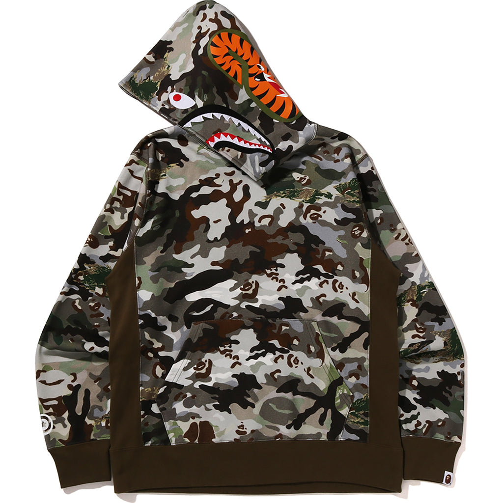 HYBRID CAMO SHARK PULLOVER HOODIE M