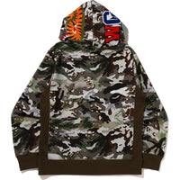 HYBRID CAMO SHARK PULLOVER HOODIE M