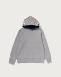 COLOR CAMO SHARK PULLOVER HOODIE MENS