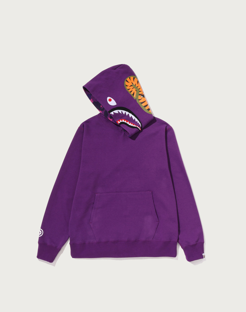 COLOR CAMO SHARK PULLOVER HOODIE MENS