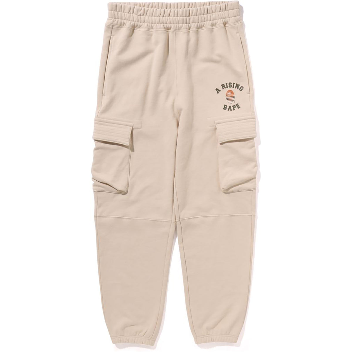 A RISING BAPE MILITARY SWEAT PANTS RELAXED FIT MENS