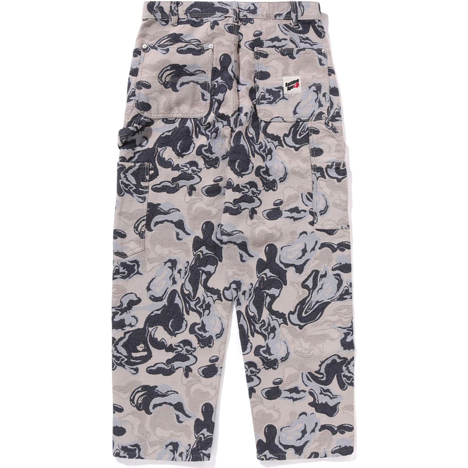 A Bathing Ape Bape Art Camo Gobelin Work Pants Multi S