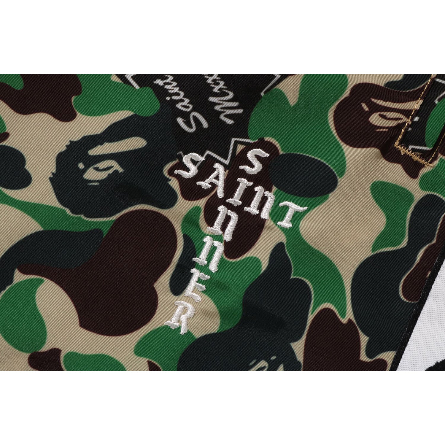 BAPE X SAINT MXXXXXX ABC CAMO TRACK PANTS MENS – us.bape.com