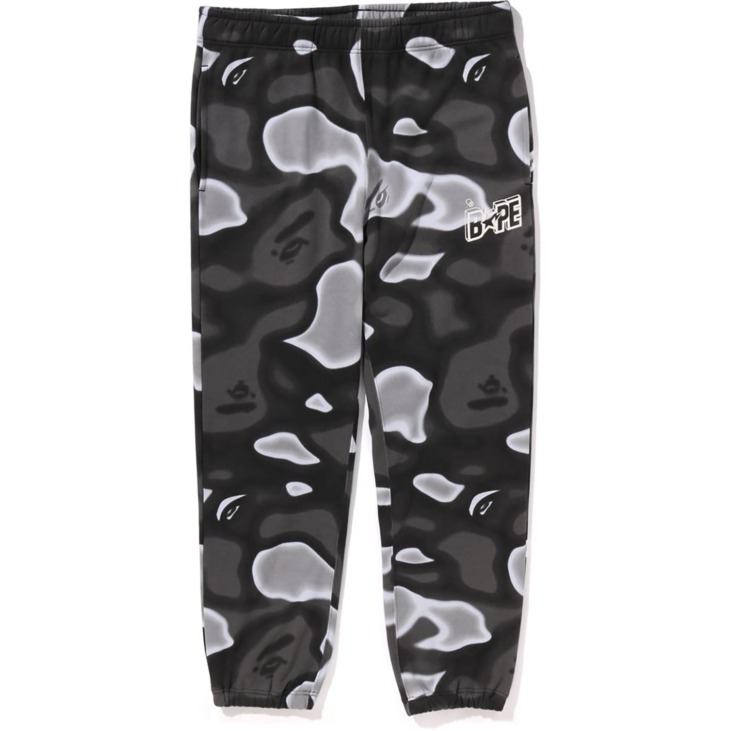 BAPE X READYMADE ABC CAMO EAGLE WIDE SWEAT SHORTS MENS – us