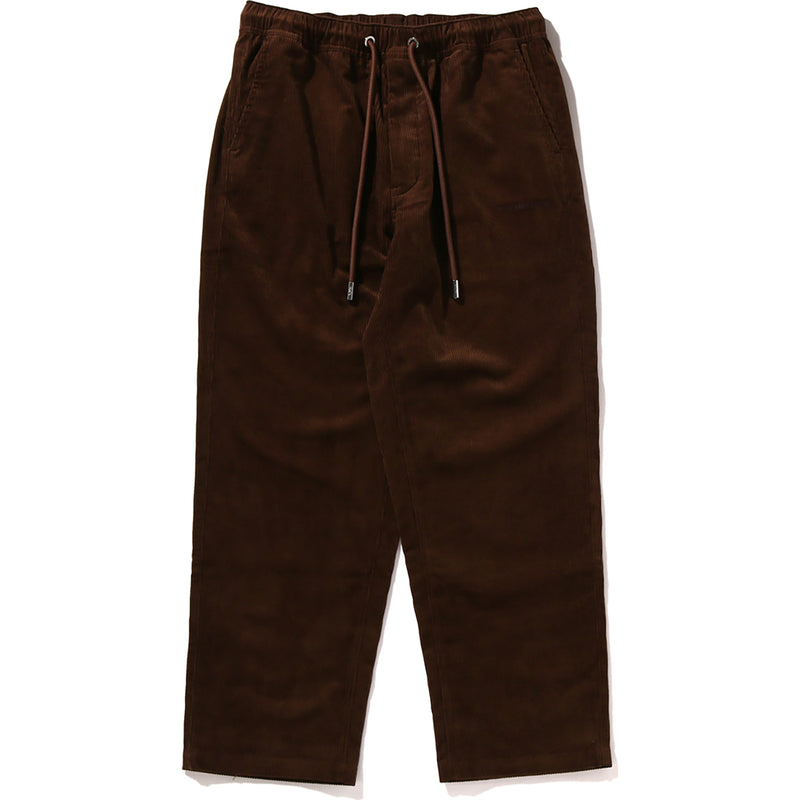 BATHING APE CORDUROY RELAXED FIT PANTS MENS