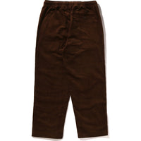 BATHING APE CORDUROY RELAXED FIT PANTS MENS