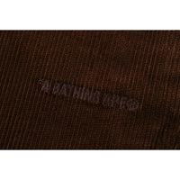 BATHING APE CORDUROY RELAXED FIT PANTS MENS