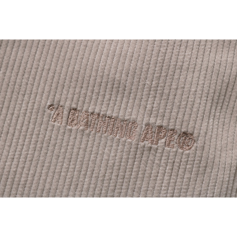 BATHING APE CORDUROY RELAXED FIT PANTS MENS