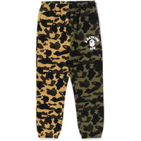 1ST CAMO SEPARATE REGULAR FIT SWEAT PANTS MENS