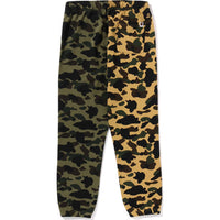 1ST CAMO SEPARATE REGULAR FIT SWEAT PANTS MENS