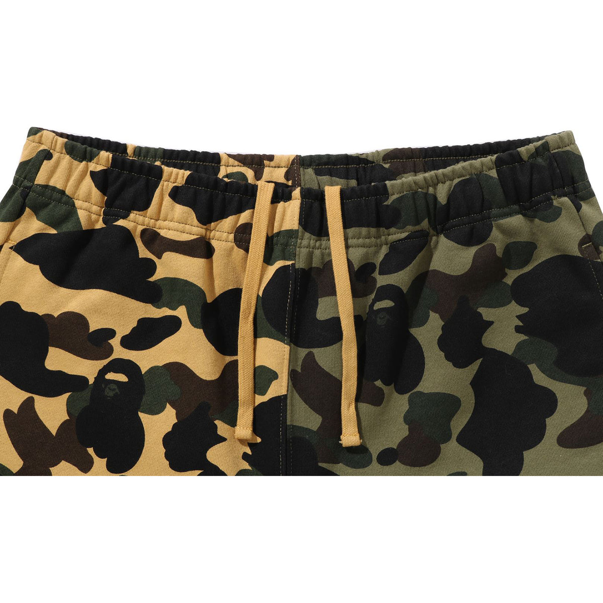 1ST CAMO SEPARATE REGULAR FIT SWEAT PANTS MENS