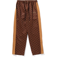 COLLEGE MONOGRAM RELAXED FIT PANTS MENS