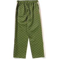 COLLEGE MONOGRAM RELAXED FIT PANTS MENS