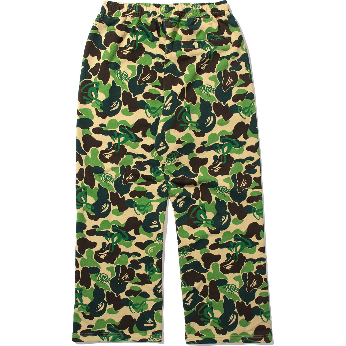 BAPE X SPOTIFY BY CENTRAL CEE CAMO RELAXED FIT SWEATPANTS MENS