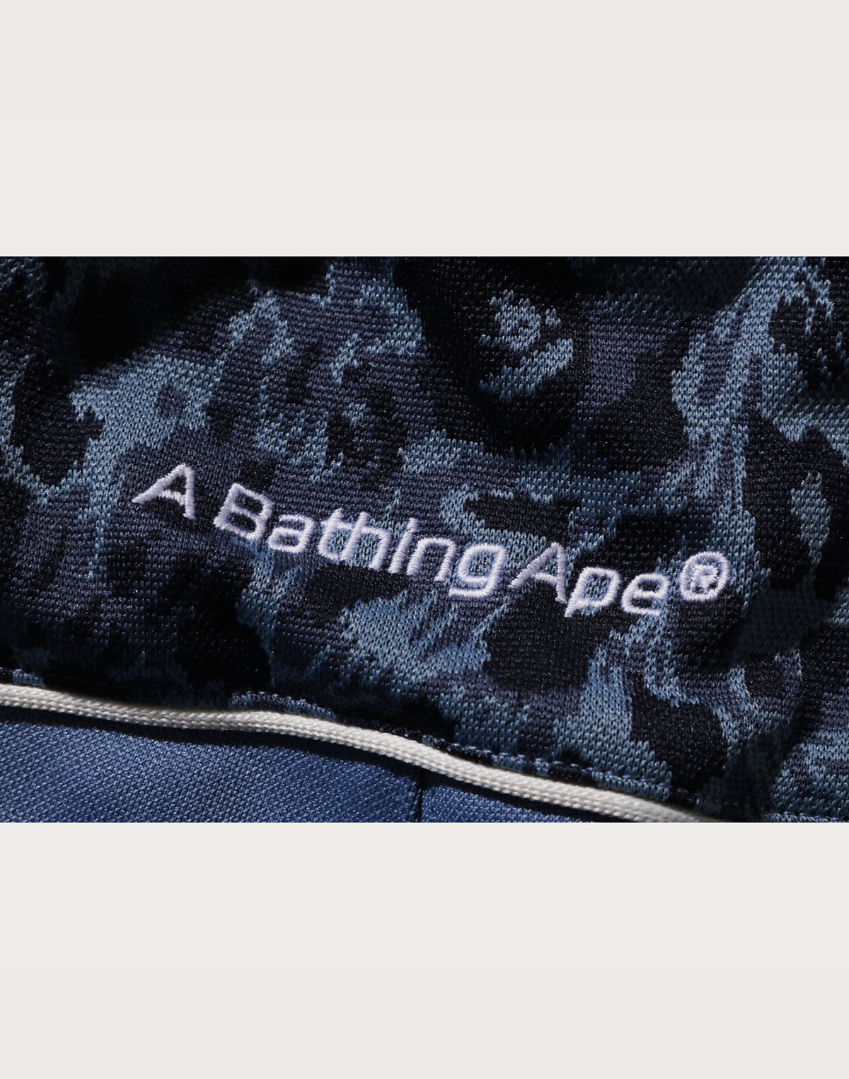 WILD LEOPARD PATTERN OVERSIZED FIT TRACK PANTS MENS