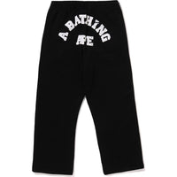 COLLEGE OVERSIZED FIT WIDE LEG SWEAT PANTS MENS