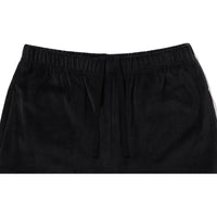 CRYSTAL STONE APE HEAD VELOUR WIDE PANTS LADIES