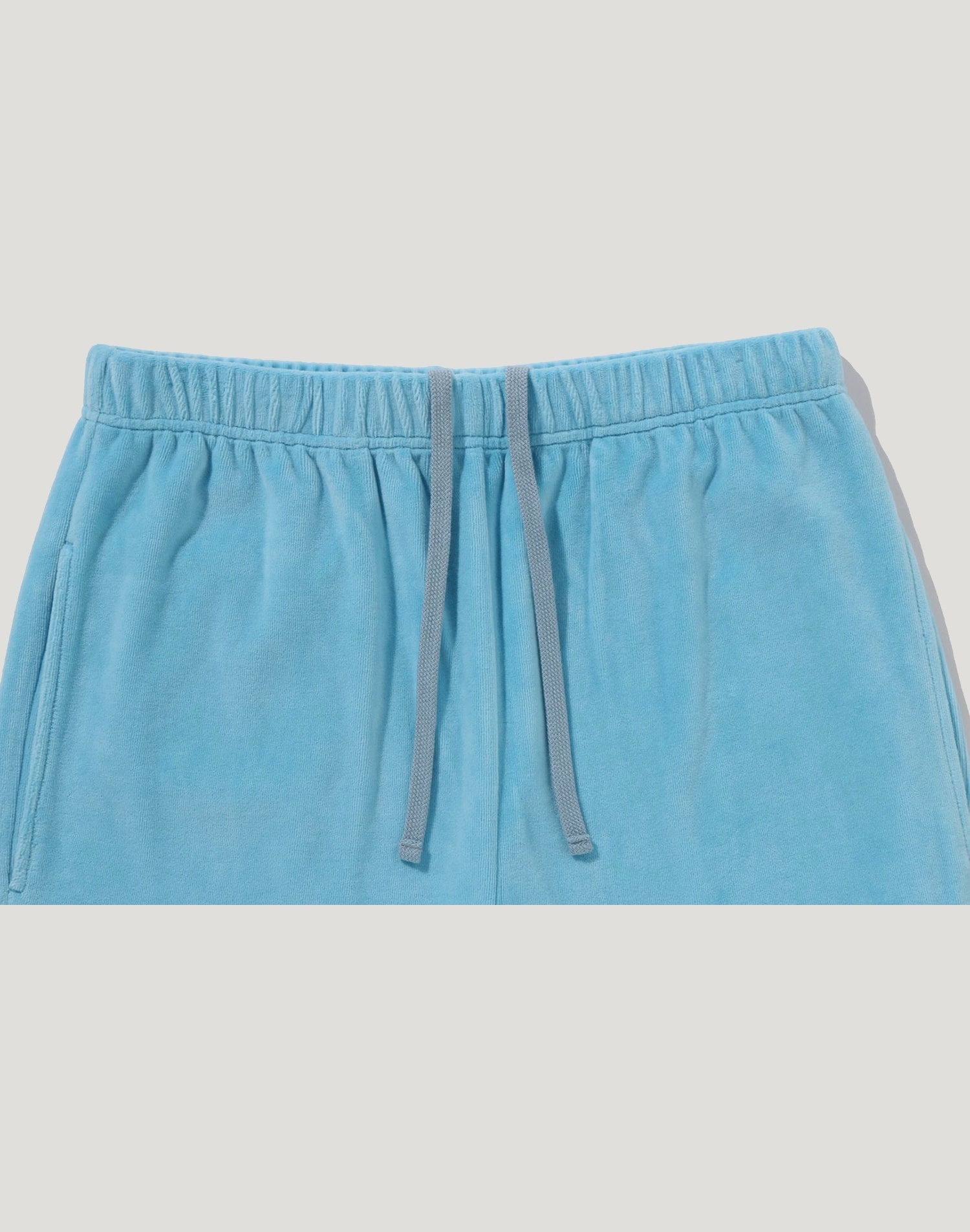 CRYSTAL STONE APE HEAD VELOUR WIDE PANTS LADIES