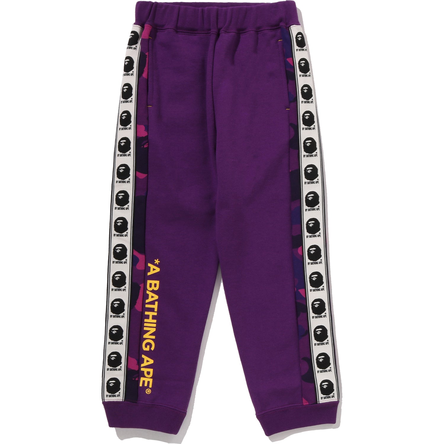 COLOR CAMO SIDE BAPE TAPE PANTS KIDS