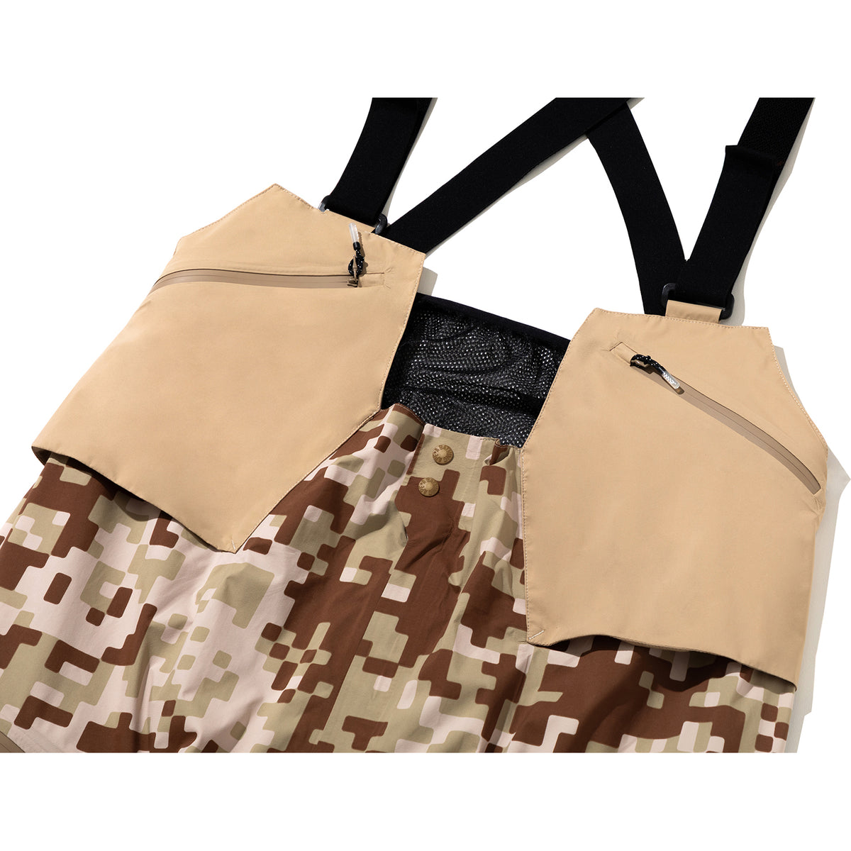 BAPE BY KAZUKI KURAISHI PIXELATE CAMO SHARK 3 LAYER OVERALLS MENS