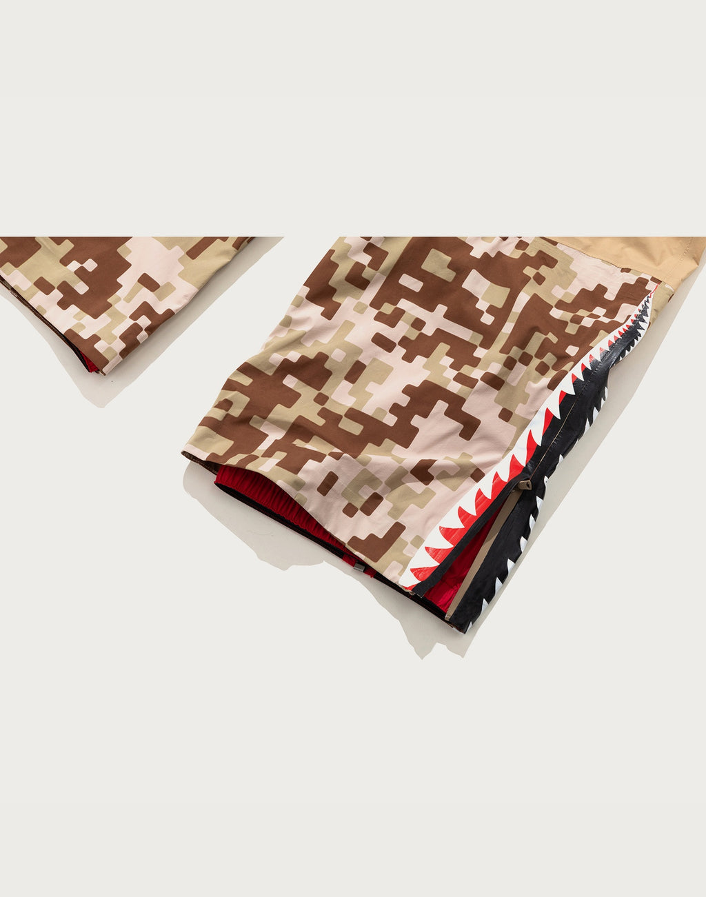 BAPE BY KAZUKI KURAISHI UAP CAMO SHARK SNOWBOARD OVERALLS MENS